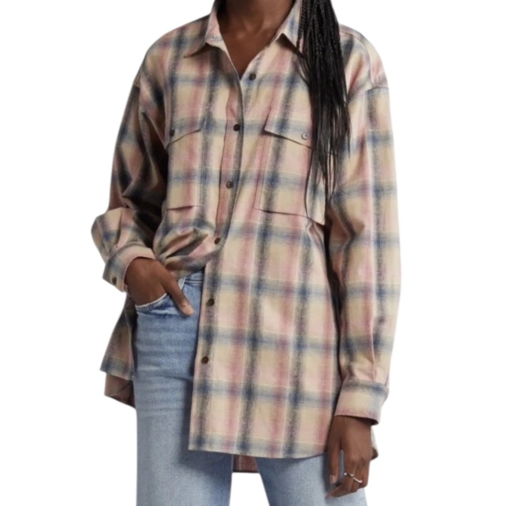 Closed Multicolor Plaid Shirt